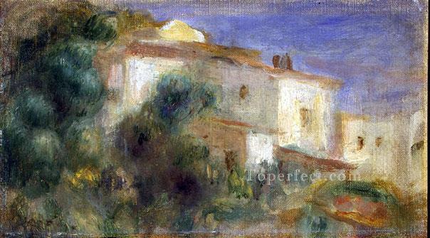 maison de la poste cagnes Pierre Auguste Renoir Oil Paintings